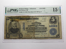 Load image into Gallery viewer, $5 1902 Walnut Ridge Arkansas AR National Currency Bank Note Bill #12083 PMG F15