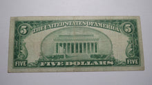 Load image into Gallery viewer, $5 1929 Red Hook New York NY National Currency Bank Note Bill Ch. #752 FINE