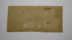 $.25 1863 Montgomery Alabama Obsolete Currency Bank Note Bill AU! Plate J