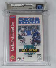 Load image into Gallery viewer, New NHL All Star Hockey '95 Sega Genesis Sealed Video Game Wata Graded 6.5 A