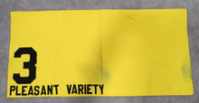 Load image into Gallery viewer, Pleasant Variety Horse Race Used Worn Stakes Saddle Cloth Great Usage 1980-90's