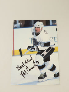 Pat Conacher Los Angeles Kings Signed Autographed Original 6X4 Hockey Photo