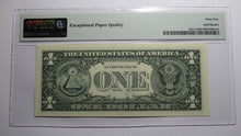 Load image into Gallery viewer, $1 1995 Radar Serial Number Federal Reserve Currency Bank Note Bill PMG UNC65EPQ