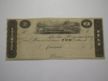 Load image into Gallery viewer, $2 18__ Cincinnati Ohio OH Obsolete Currency Bank Note Bill Remainder AU