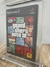 Load image into Gallery viewer, Grand Theft Auto 3 Sony Playstation 2 Factory Sealed Video Game Wata 9.4 GTA III