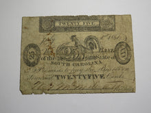 Load image into Gallery viewer, $.25 1861 Charleston South Carolina Obsolete Currency Bank Note -Bank of SC