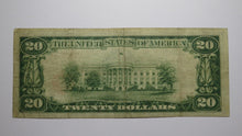 Load image into Gallery viewer, $20 1929 Menasha Wisconsin WI National Currency Bank Note Bill Charter #3724 VF