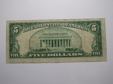 Load image into Gallery viewer, $5 1929 Rockland Maine ME National Currency Bank Note Bill Charter #1446 FINE