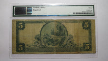 Load image into Gallery viewer, $5 1902 Red Bank New Jersey National Currency Bank Note Bill #11553 Broad Street