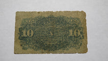 Load image into Gallery viewer, 1863 $.10 Fourth Issue Fractional Currency Obsolete Bank Note Bill! 4th RARE