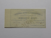 Load image into Gallery viewer, $4 1861 Confederate Bond Coupon Certificate Currency Bank Note Bill UNC