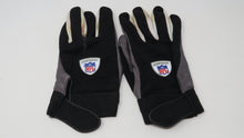 Load image into Gallery viewer, 2007 David Barrett New York Jets Game Used Worn NFL Football Gloves! Arkansas
