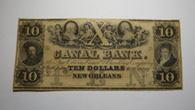 Load image into Gallery viewer, $10 18__ New Orleans Louisiana LA Obsolete Currency Bank Note Bill! Canal UNC++