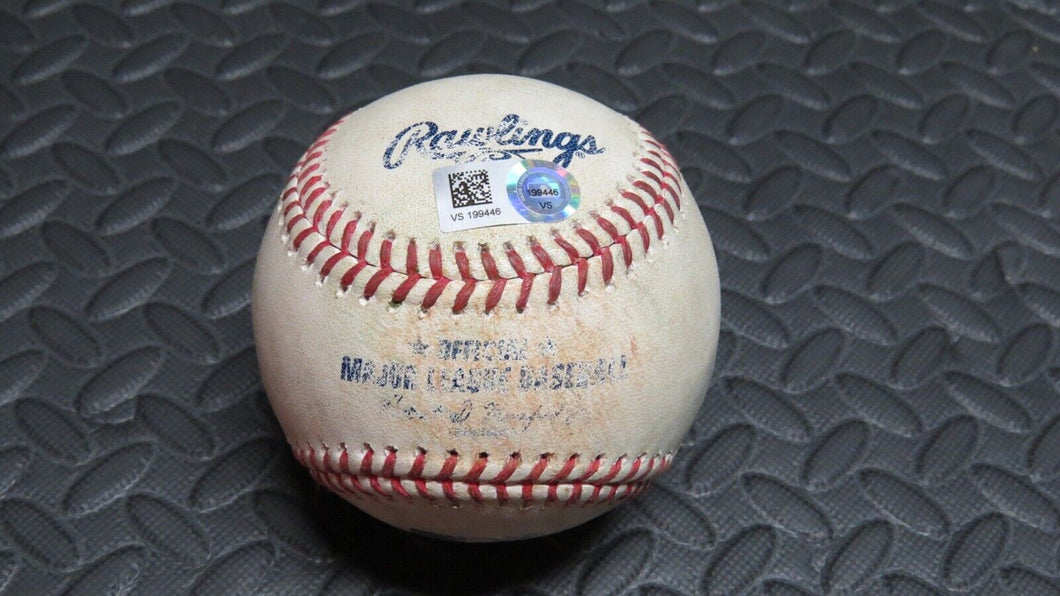 2020 Pedro Severino Baltimore Orioles Game Used RBI Single MLB Baseball! 1B Hit!