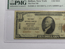 Load image into Gallery viewer, $10 1929 Belfast New York NY National Currency Bank Note Bill Ch. #9644 F15 PMG
