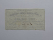 Load image into Gallery viewer, $4 1861 Confederate Bond Coupon Certificate Currency Bank Note Bill UNC
