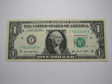 Load image into Gallery viewer, $1 2021 Radar Serial Number Federal Reserve Currency Bank Note Bill UNC 76133167