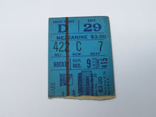 Load image into Gallery viewer, December 9, 1973 New York Rangers Vs. California Golden Seals Hockey Ticket Stub
