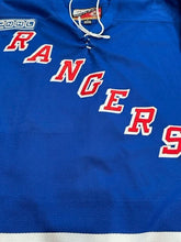 Load image into Gallery viewer, 1999-00 Jason Dawe New York Rangers Game Used Worn NHL Hockey Jersey 2000 Patch