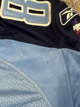 Load image into Gallery viewer, 2011 Lavelle Hawkins Tennessee Titans Game Used Worn Football Jersey Photomatch