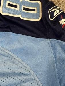 2011 Lavelle Hawkins Tennessee Titans Game Used Worn Football Jersey Photomatch