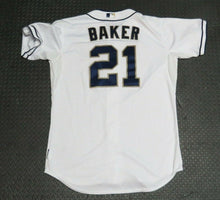 Load image into Gallery viewer, 2012 John Baker San Diego Padres Game Used Worn MLB Baseball Jersey! Good Usage!