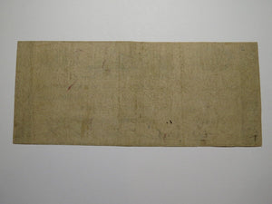 $1 1814 Salisbury Vermont VT Obsolete Currency Bank Note Bill! VT Glass Factory