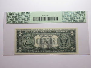 $1 1977 Full Face to Back Offset Error Federal Reserve Bank Note Bill NEW65 PCGS