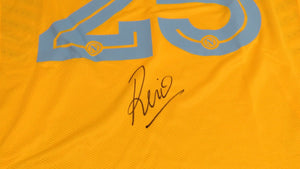 2015-16 Pepe Reina Napoli Match Used Worn Serie A Soccer Shirt! Game Jersey