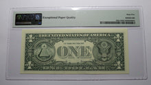 Load image into Gallery viewer, $1 1995 Radar Serial Number Federal Reserve Currency Bank Note Bill PMG UNC65EPQ