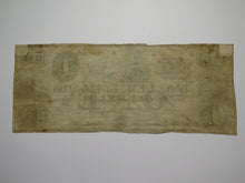 Load image into Gallery viewer, $1 1832 Appalachicola Florida Obsolete Currency Bank Note Bill Rail West Florida