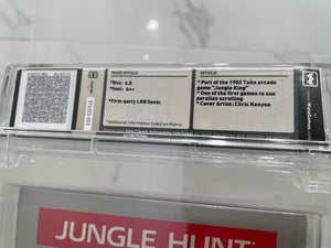 New Jungle Hunt Atari 2600 Sealed Video Game Wata Graded A++ Seal! 1988 RARE!