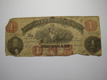 Load image into Gallery viewer, $1 1862 Richmond Virginia VA Obsolete Currency Treasury Bank Note Bill