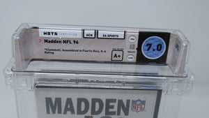John Madden '96 NFL Football Sega Genesis Sealed Video Game Wata Graded 7.0 A+