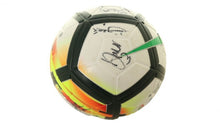 Load image into Gallery viewer, 2017-18 Match Used AC Chievo Verona Serie A Team Signed Nike Soccer Ball Guadino