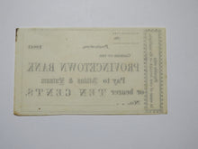 Load image into Gallery viewer, $.10 186_ Provincetown Massachusetts Obsolete Currency Bank Note Bill Province