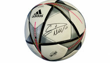 Load image into Gallery viewer, 2016 Match Used Real Madrid Manchester City Soccer Ball Cristiano Ronaldo Signed