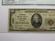 Load image into Gallery viewer, $20 1929 Lawton Oklahoma OK National Currency Bank Note Bill #12067 VF20 Legacy