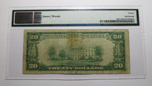 Load image into Gallery viewer, $20 1929 Staples Minnesota MN National Currency Bank Note Bill Ch #8523 VF20 PMG