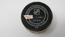 Load image into Gallery viewer, 2018-19 Mike Hoffman Florida Panthers NHL Game Used Goal Signed Puck Yandle Ast