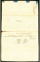 Load image into Gallery viewer, 1806 Benjamin Lincoln Boston Naval Colonial Currency Signed Document Charlestown