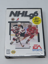 Load image into Gallery viewer, Brand New Factory Sealed NHL '96 Sega Genesis Video Game EA Sports Rare Hang Tab
