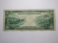 Load image into Gallery viewer, $10 1914 San Francisco CA Federal Reserve Large Bank Note Currency Bill VF