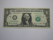 Load image into Gallery viewer, $1 2021 Repeater Serial Number Federal Reserve Currency Bank Note Bill #02260226