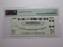 Load image into Gallery viewer, 1970's Giori Test Note Jefferson Center Currency Bank Note Bill PMG Choice UNC64