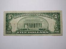 Load image into Gallery viewer, $5 1929 North Attleborough Massachusetts National Currency Bank Note Bill #9086
