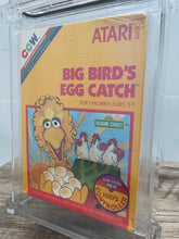 Load image into Gallery viewer, New Big Bird&#39;s Egg Catch Sesame Street Atari 2600 Sealed Video Game Wata Graded