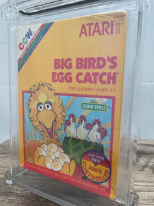 New Big Bird's Egg Catch Sesame Street Atari 2600 Sealed Video Game Wata Graded