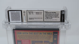Bulls Versus Blazers and Playoffs NBA Sega Genesis CIB Video Game Wata Graded