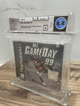 Load image into Gallery viewer, NFL GameDay '99 Sony Playstation Factory Sealed Video Game Wata 8.0 Graded 1998